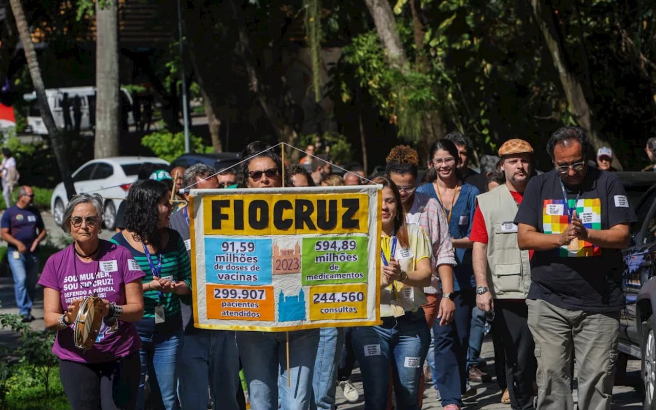 Funcionários da Fiocruz decidem por greve progressiva na próxima semana; entenda