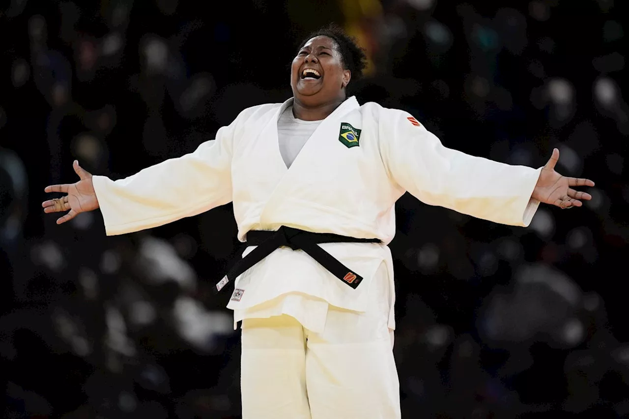 Judoca Bia Souza conquista primeira medalha de ouro para o Brasil nos Jogos de Paris-2024