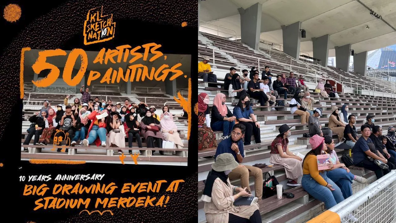 KL Sketch Nation Celebrates 10 Years At Stadium Merdeka