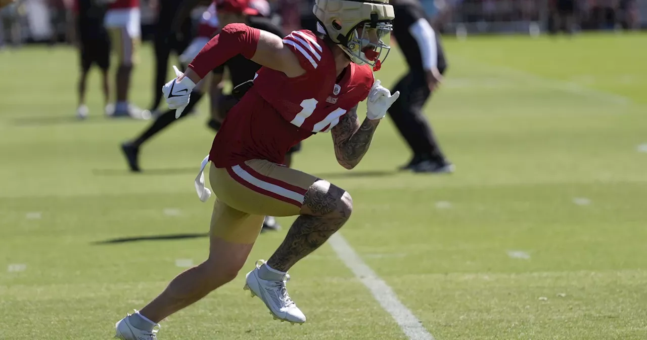 Rookie WR Ricky Pearsall impresses 49ers early in training camp