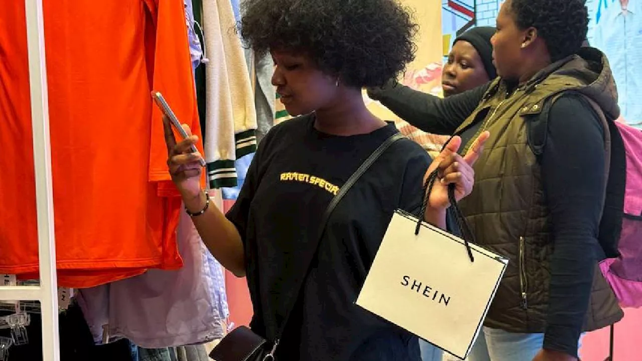 Thrifty shoppers throng as Shein opens first pop-up store in South Africa