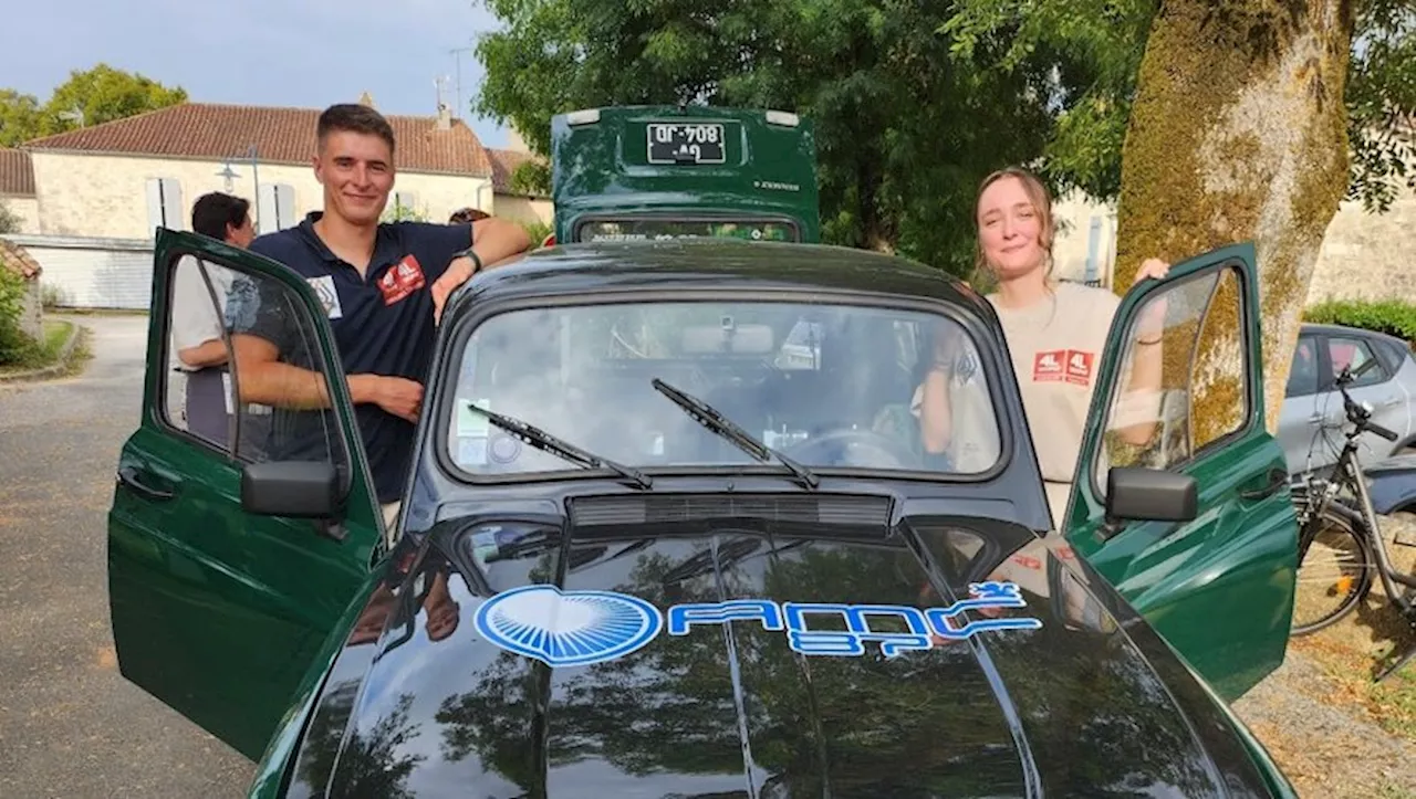 Une jeune Lotoise entame une aventure solidaire en 4L à travers les Alpes et la Corse