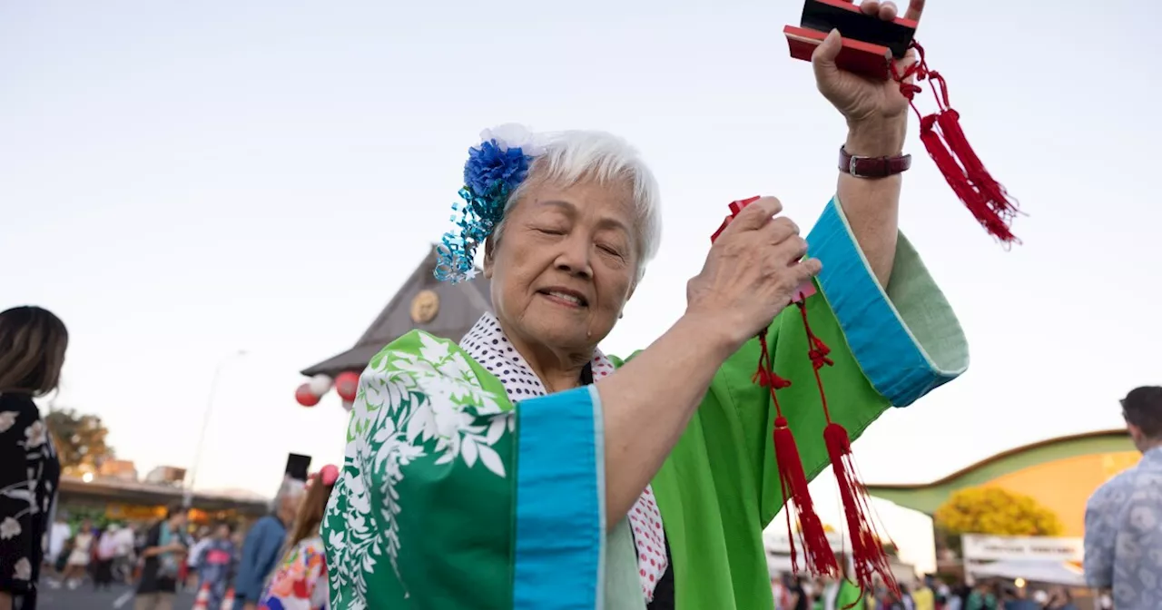 What it’s like to visit a Japanese American Obon festival, from the spam musubi to the dancing