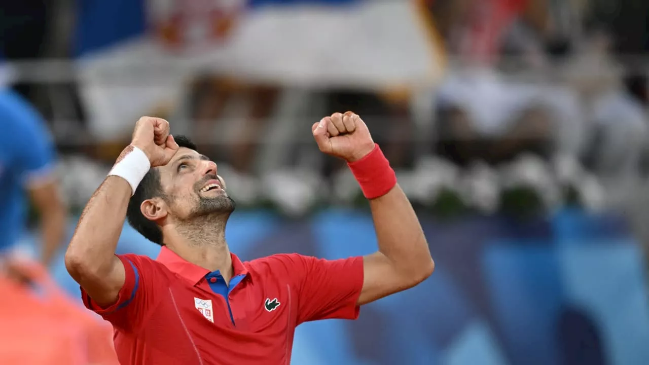 Olimpíadas: Djokovic alcança final pela primeira vez e faz final contra Alcaraz