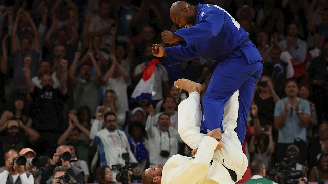  Judo : Teddy Riner fait dégoupiller son adversaire géorgien