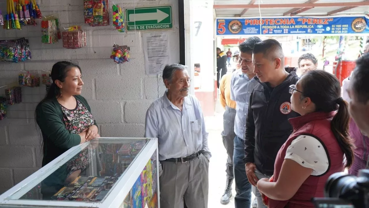 Para las fiestas patrias, ¿dónde está el tianguis oficial de venta de pirotécnica?