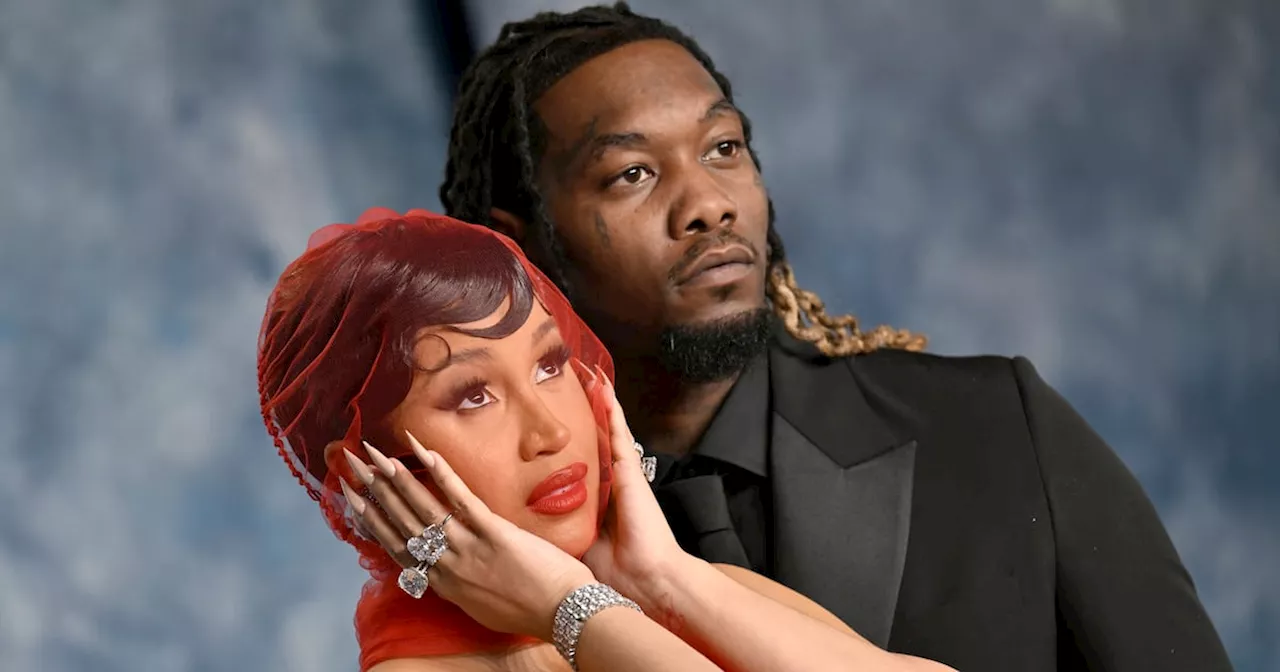 Embarazada y separada, Cardi B pidió la custodia de sus hijos con el rapero Offset