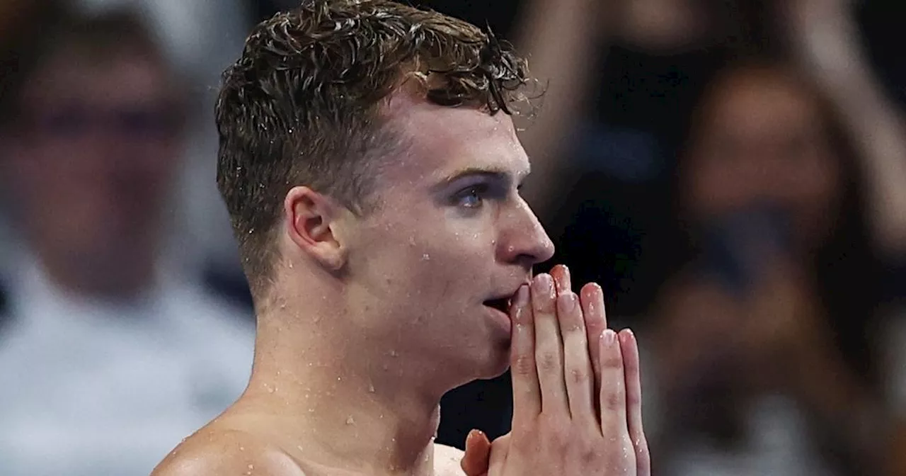 – Natation : «Des moments dont je vais me souvenir toute ma vie», savoure Léon Marchand