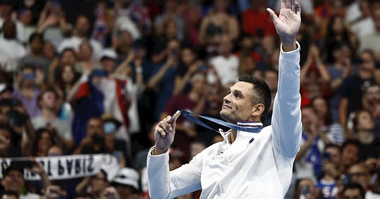 Natation : «Je n'avais jamais eu le bronze, je suis content», sourit Florent Manaudou