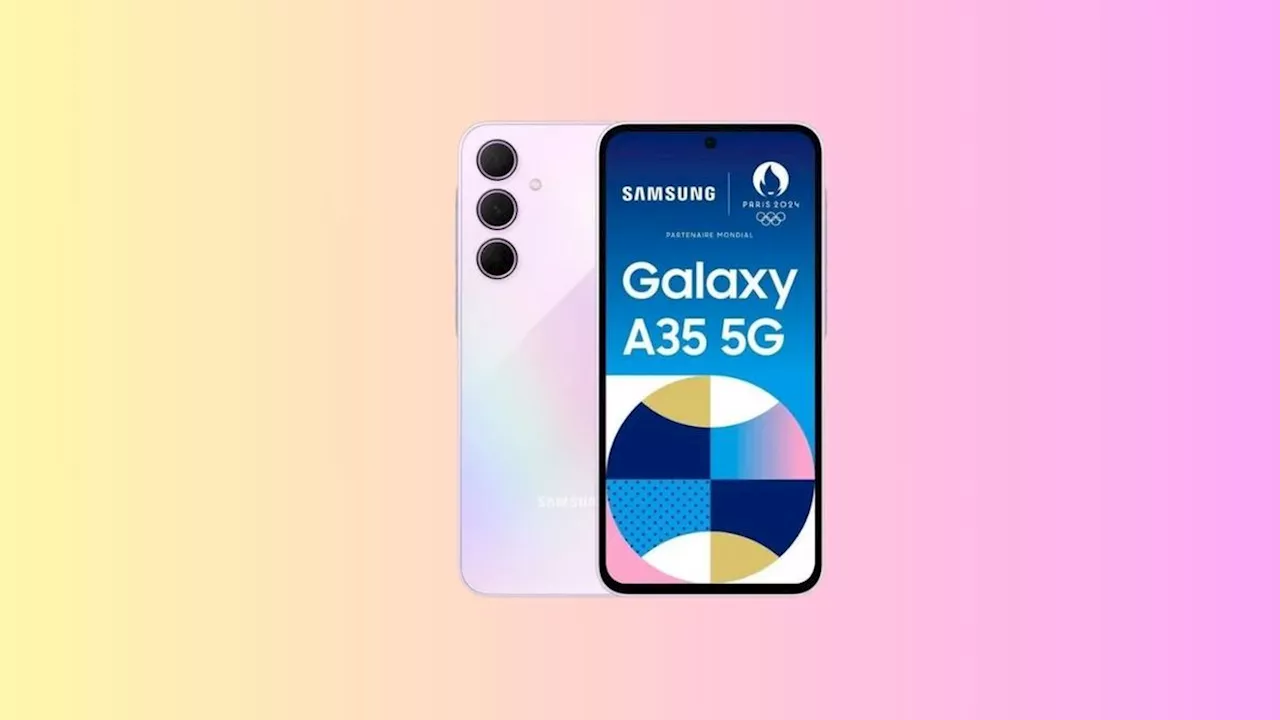 Cdiscount vous propose le meilleur deal du moment sur le Samsung Galaxy A35