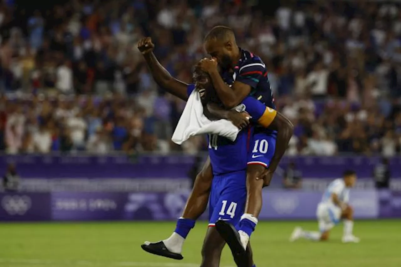 L'équipe de France en demi-finales des JO de Paris 2024 après sa victoire contre l'Argentine