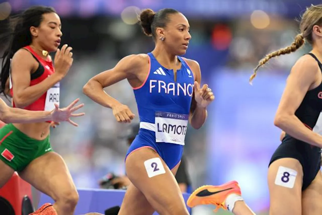 Rénelle Lamote rejoint les demi-finales du 800 m aux JO de Paris 2024