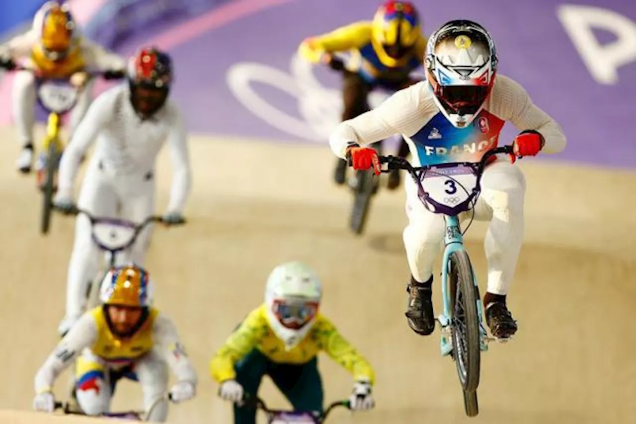 Sylvain André, médaille d'argent en BMX race : « Je suis passé à une place de la demande en mariage »