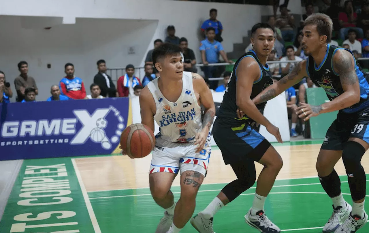 San Juan extends win-run; Batangas, Davao triumph