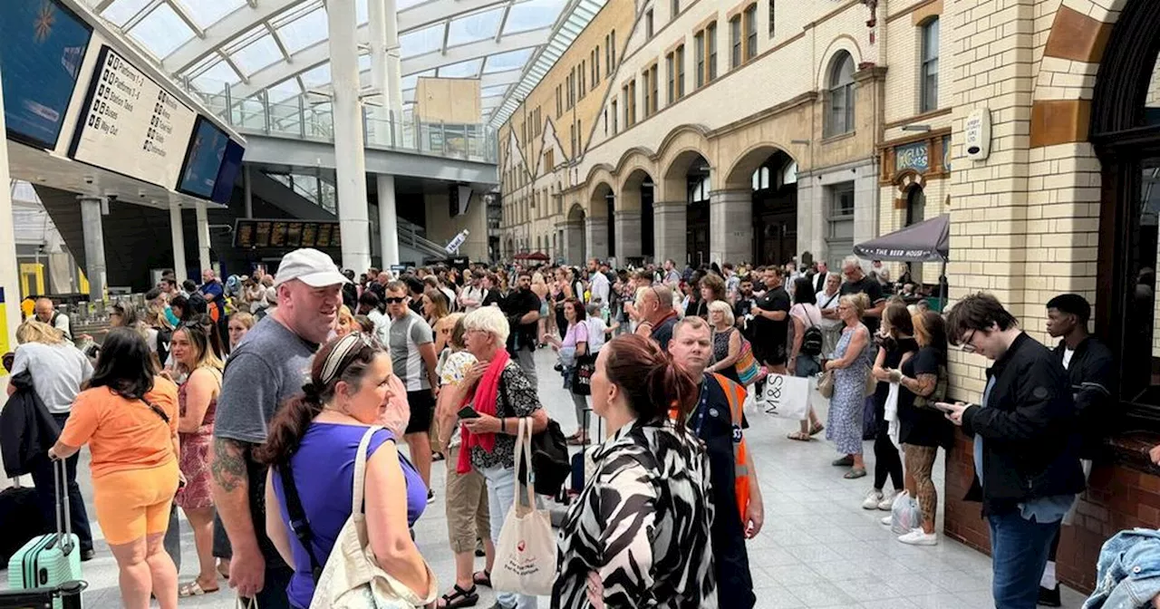 LIVE: Armed police scrambled to Manchester Victoria incident as hundreds of commuters disrupted