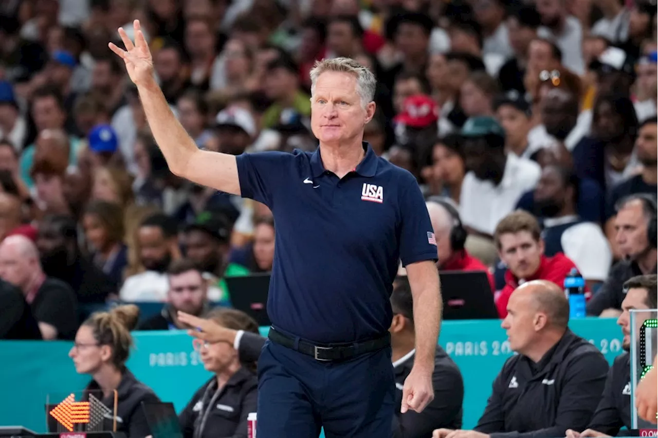 Summer Olympics: Team USA basketball coach Steve Kerr reacts to playing time controversy