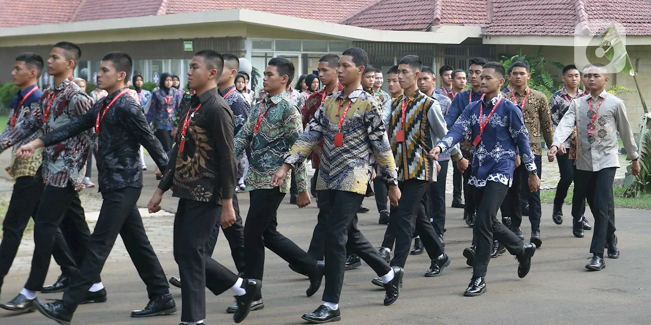 Jokowi Kukuhkan Paskibraka HUT ke-79 RI di IKN 12 Agustus