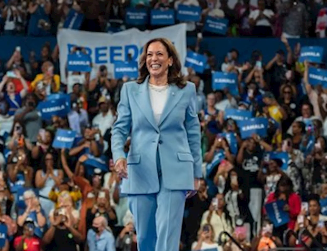 Harris secures Democratic presidential nomination