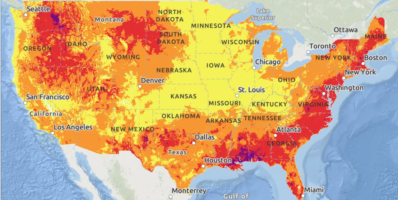 Heat Advisory: Maps Show Where US Faces 'Dangerously Hot Conditions'