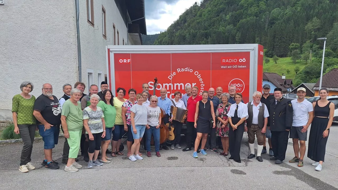 Auf Sommertour: Radio OÖ zu Gast im Knappenhaus Unterlaussa