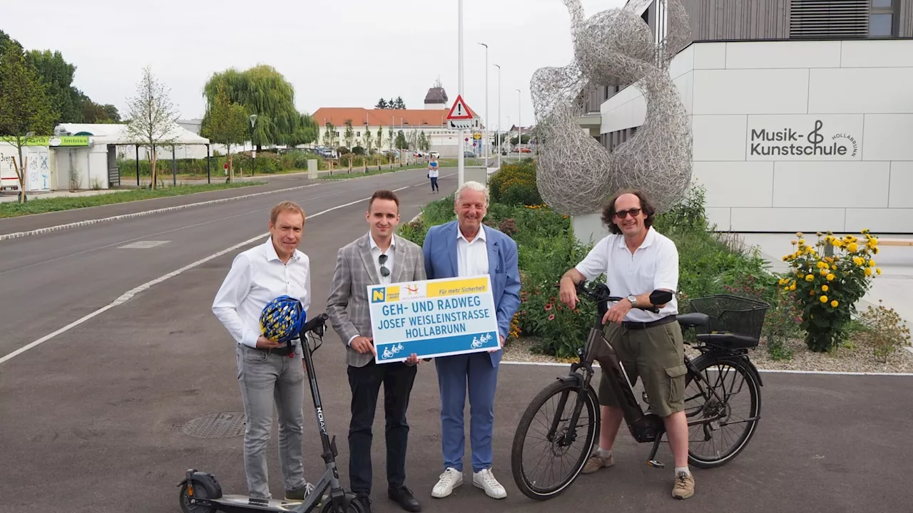 Grünes Licht für neuen Geh- und Radweg beim Hollabrunner Campus