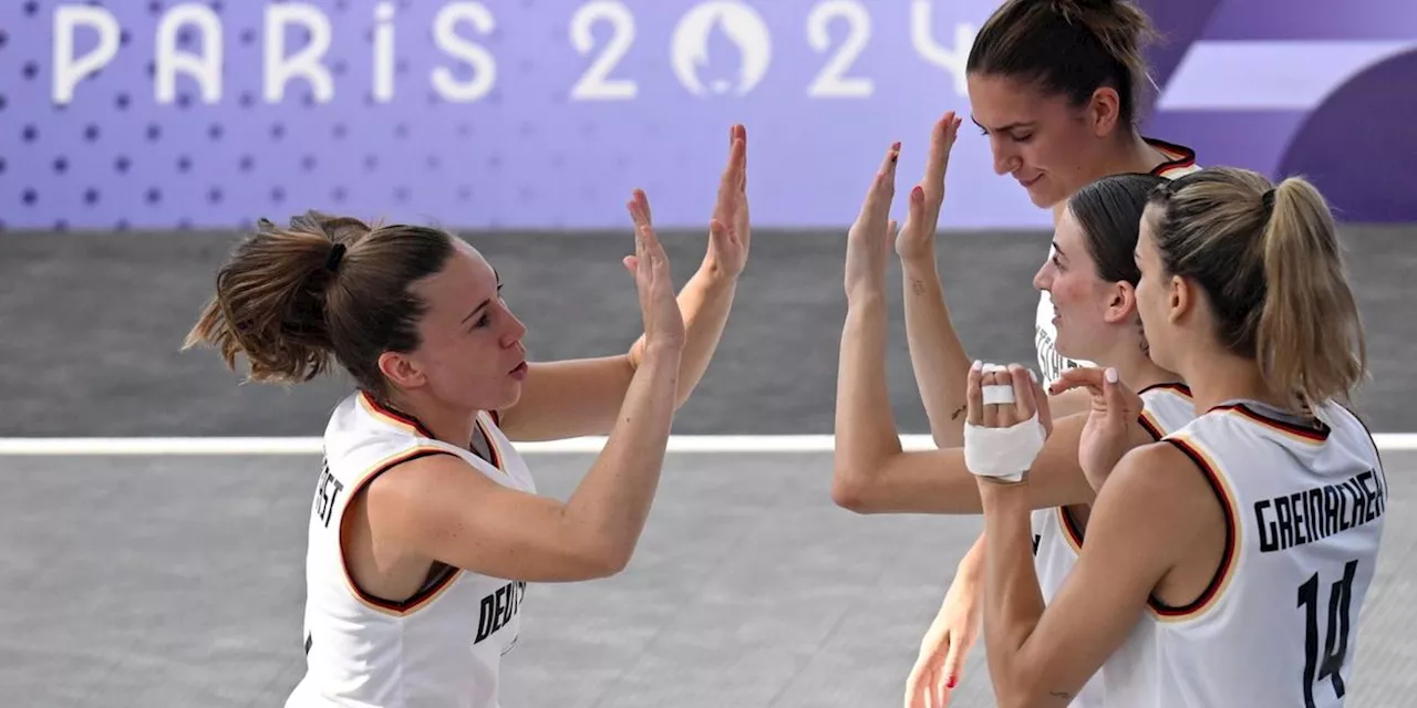 3x3-Basketballerinnen auf dem Weg ins Olympia-Halbfinale