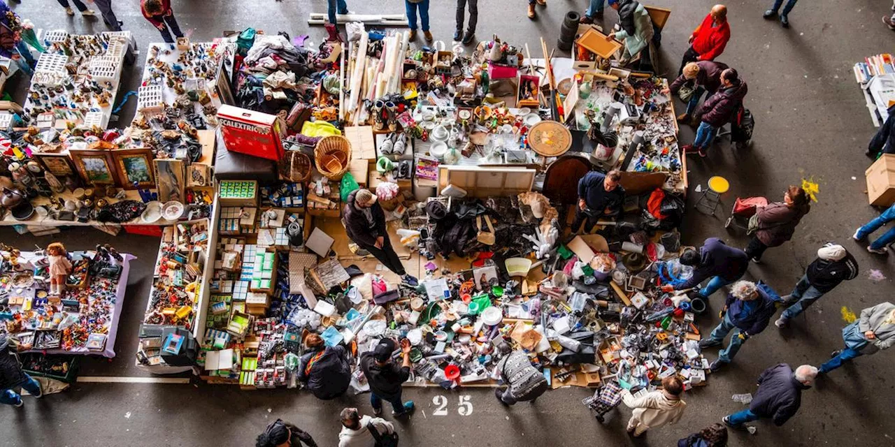 Dieser Flohmarkt l&auml;dt am Wochenende in Erlangen zum Shoppen ein