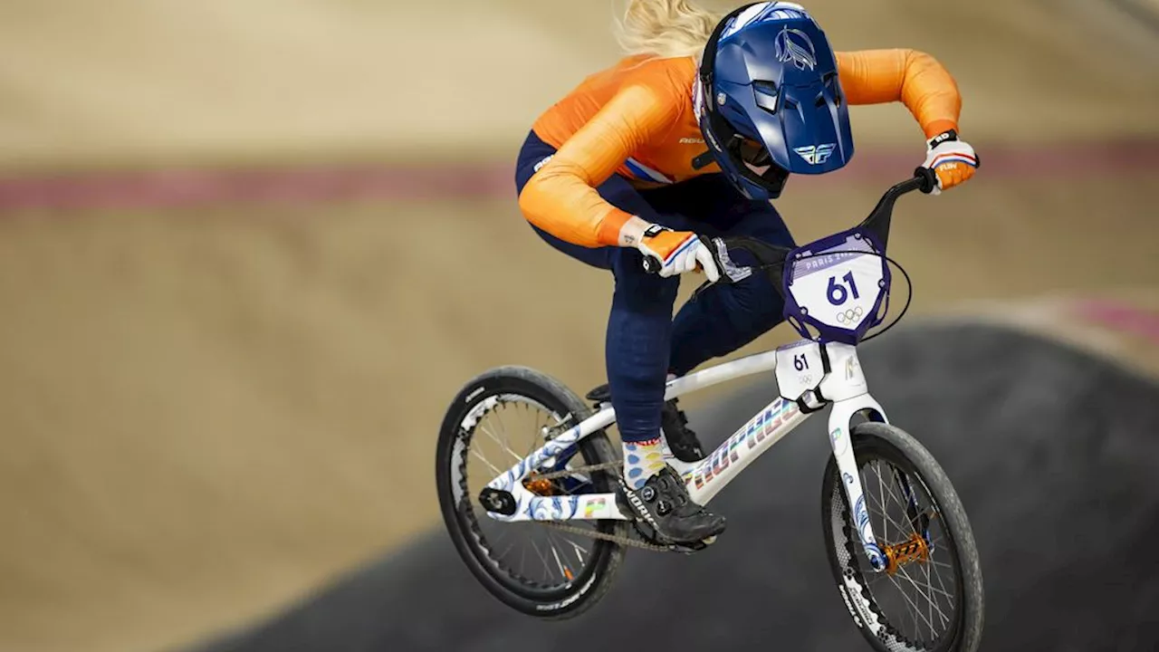 BMX'ster Veenstra stunt met zilver bij debuut op Spelen, Laura Smulders vierde