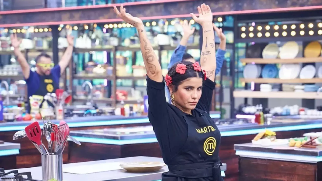 Así fue el regreso de Martina La Peligrosa a la cocina de Masterchef