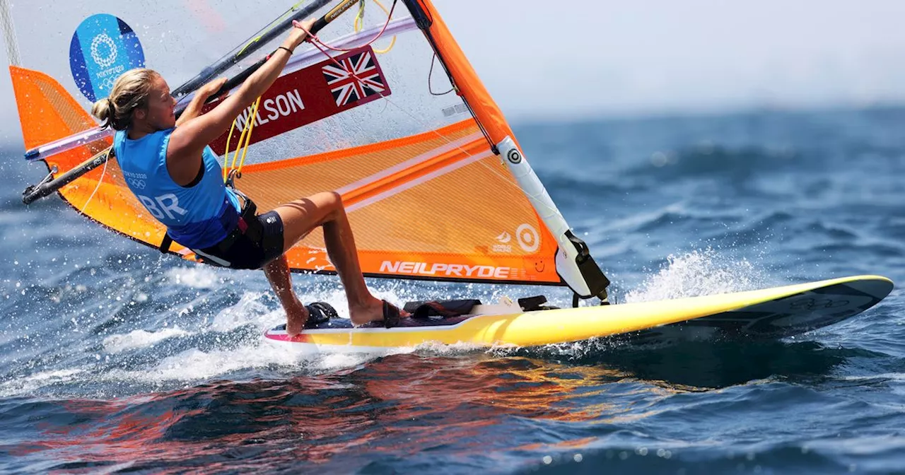 Nottingham windsurfer guaranteed Olympic medal ahead of final day of action