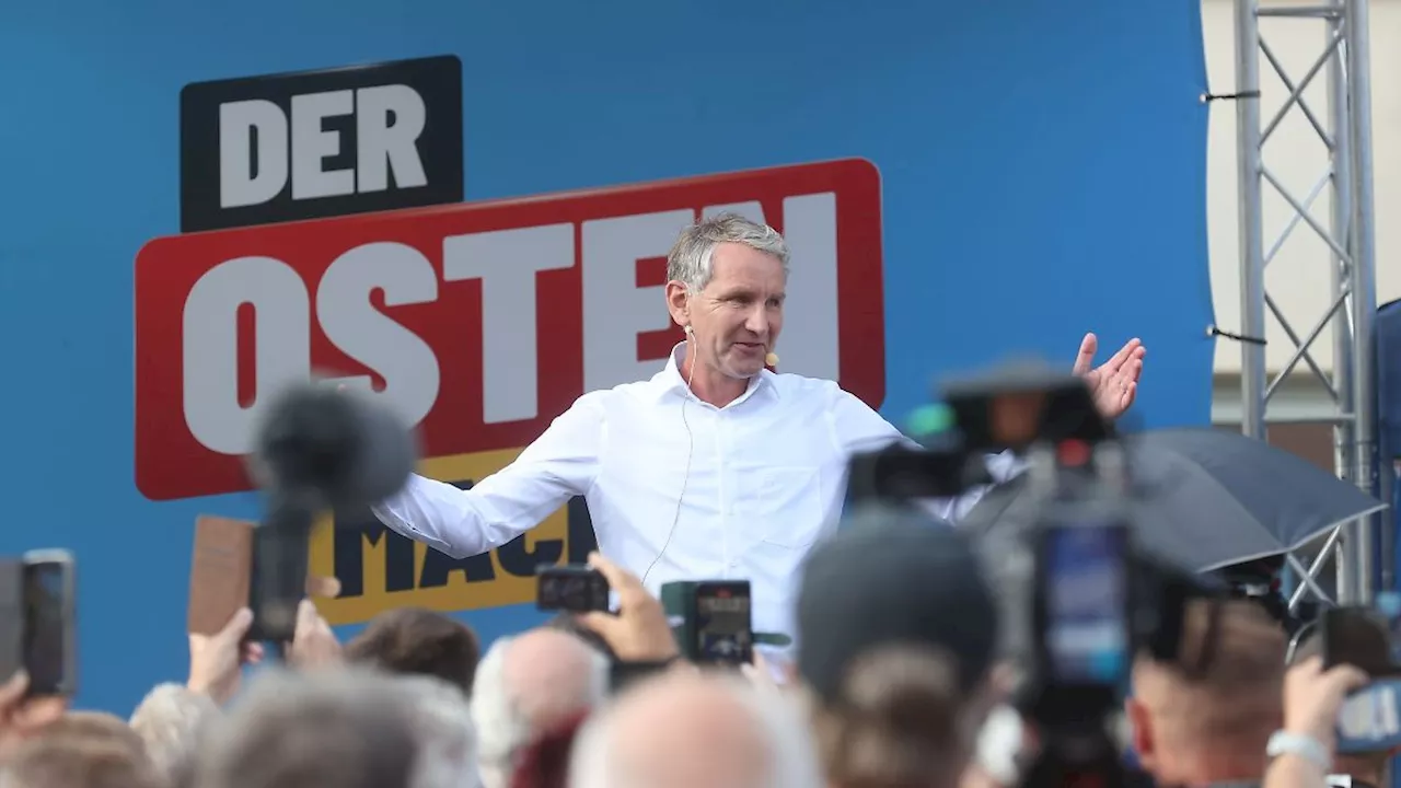 Thüringen: Demonstrationen gegen Sommerfest der AfD in Altenburg