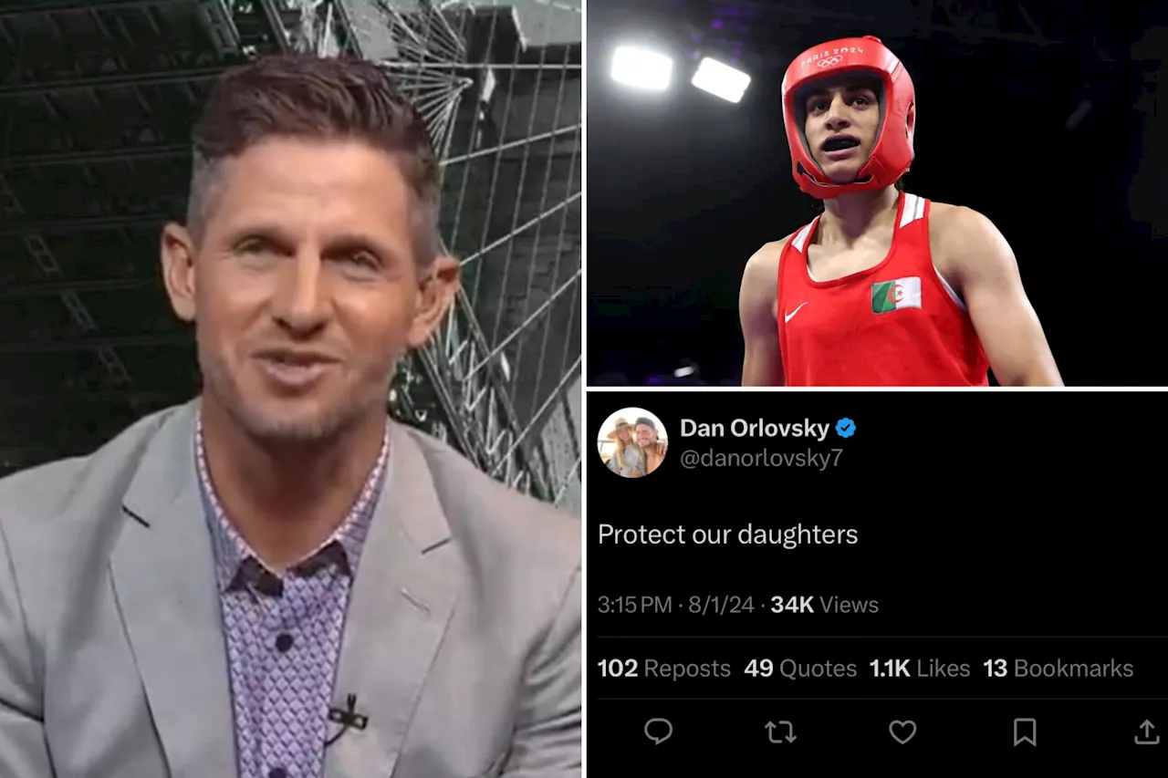 Dan Orlovsky deletes 'Protect our daughters' post as Olympics' Imane Khelif debate continues