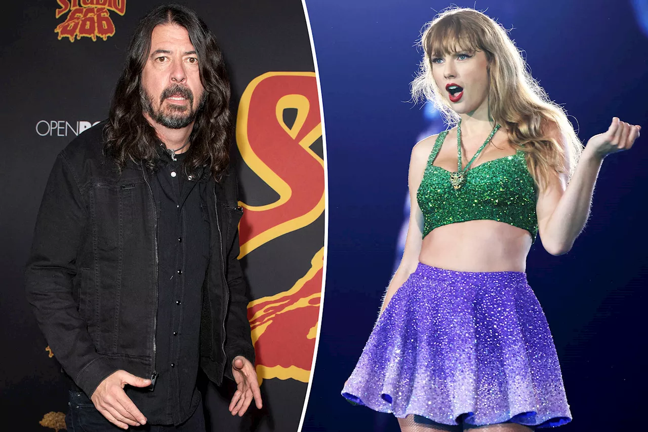 Foo Fighters' Dave Grohl awkwardly asked about Taylor Swift after his viral Eras Tour diss