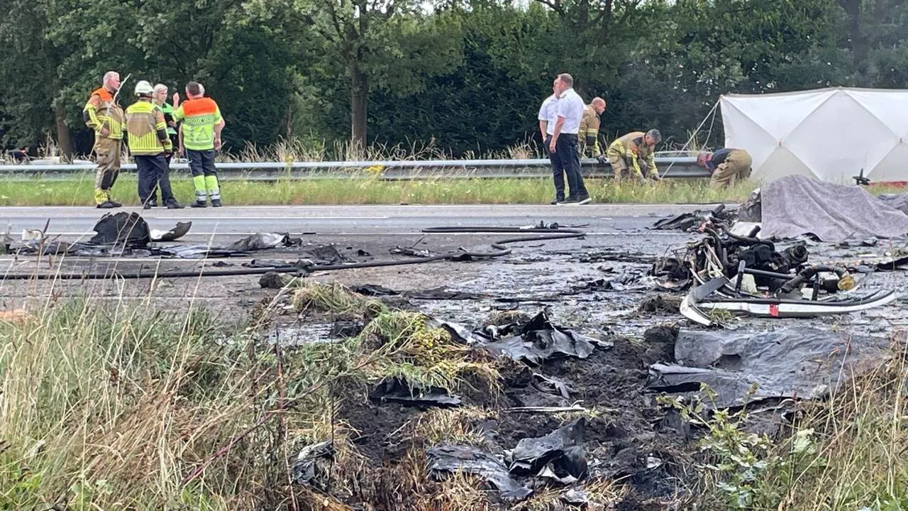 Getuigen worstelen met vliegtuigcrash A58, Slachtofferhulp biedt steun