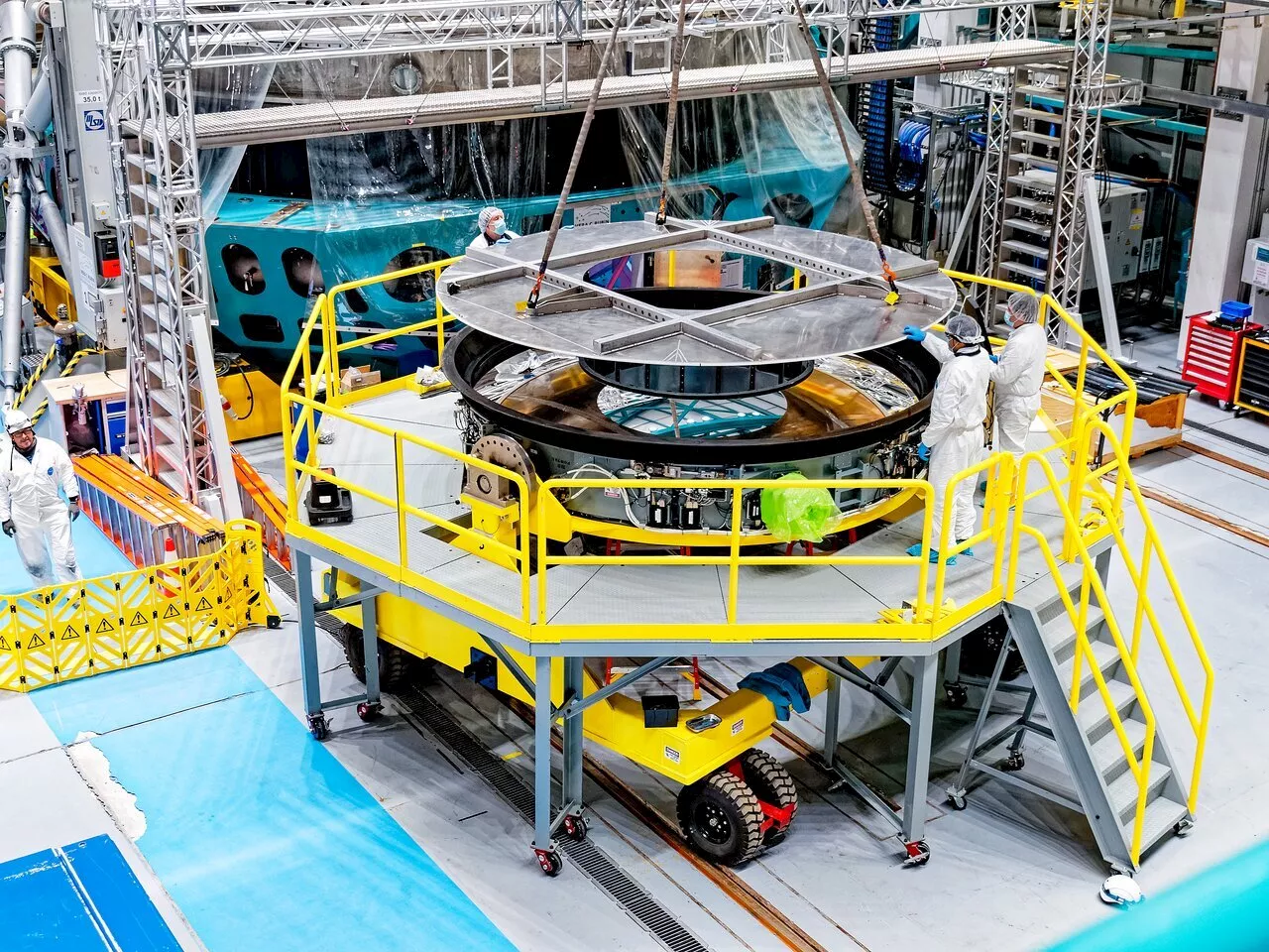 Rubin Observatory's 3.5-meter secondary mirror installed