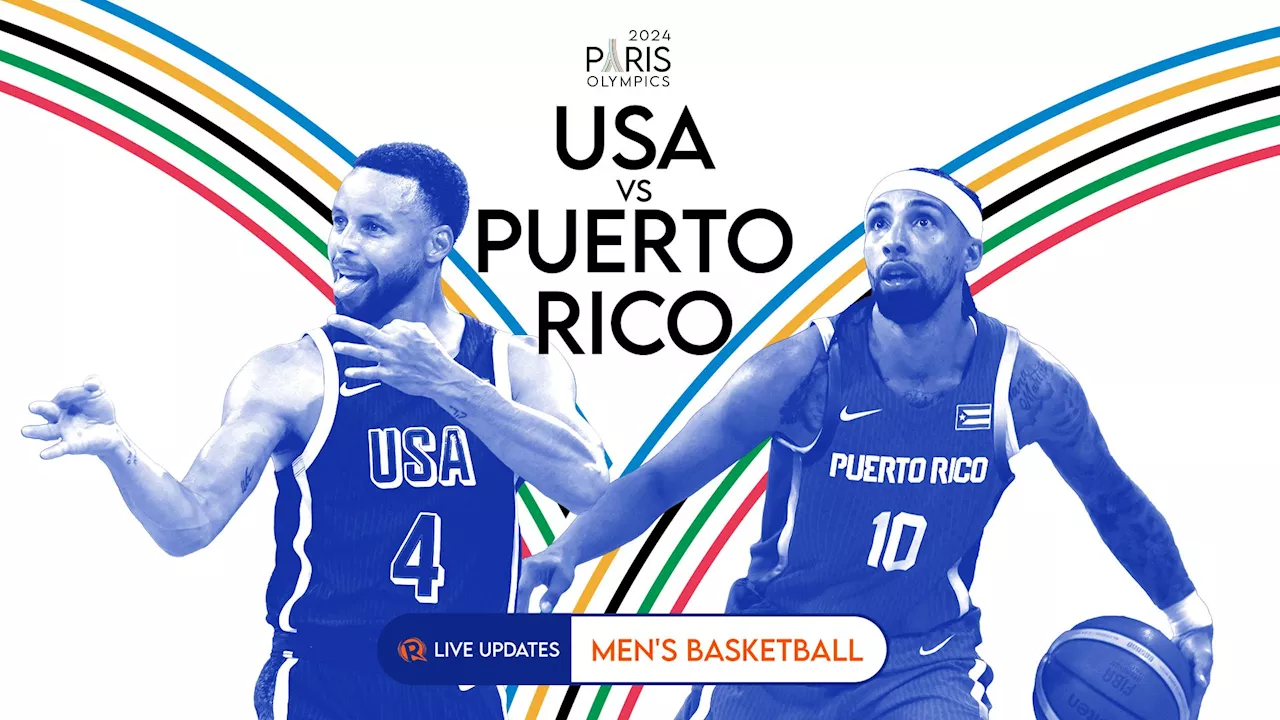 LIVE UPDATES: USA vs Puerto Rico – 2024 Paris Olympics men’s basketball