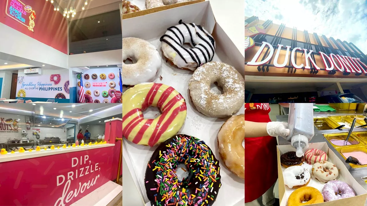 Menu, prices: Duck Donuts from US opens first Philippine branch