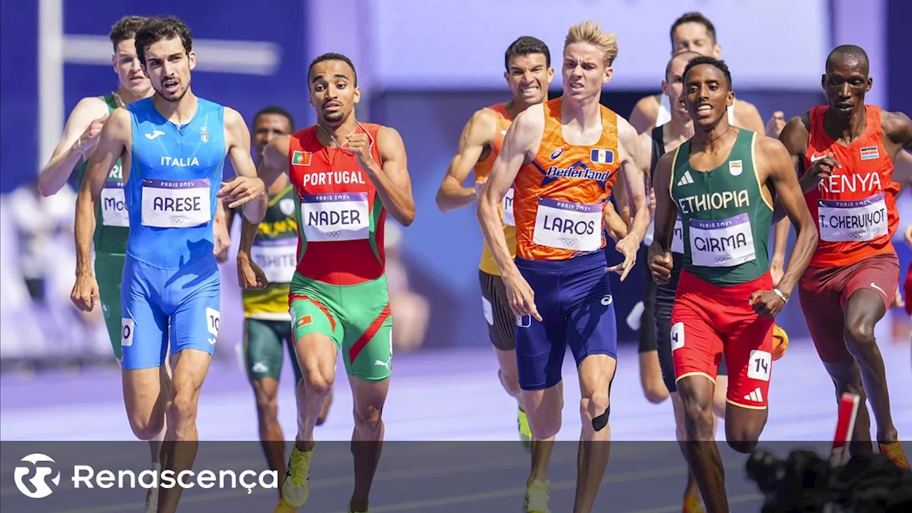 Atletismo. Isaac Nader avança para as meias-finais de 1.500 metros