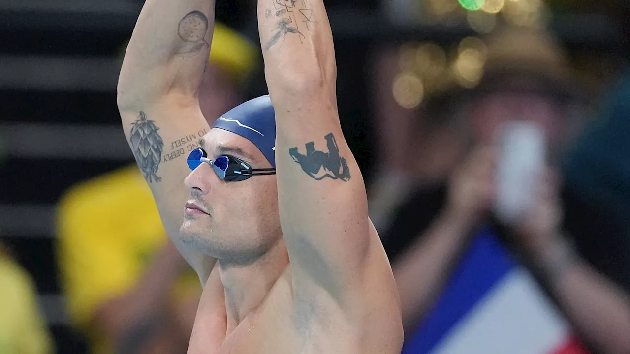 JO 2024 (natation): Florent Manaudou révèle les dessous de son improbable clapping avant sa course