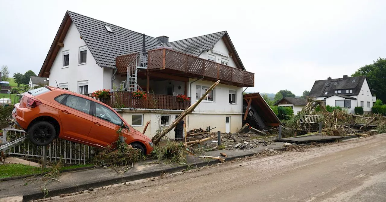 Unwetter mit Starkregen treffen Deutschland