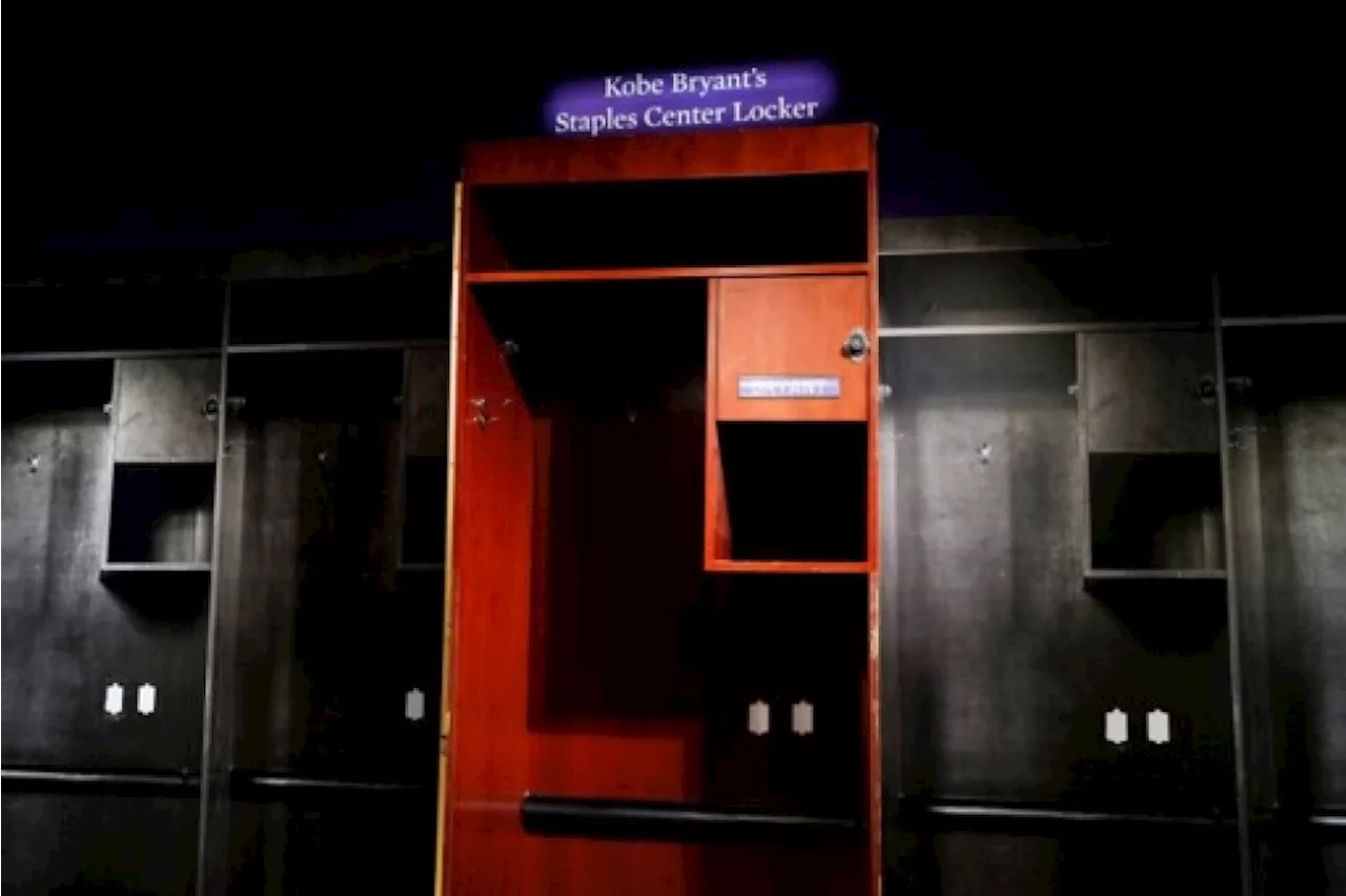 Le casier de vestiaire de Kobe Bryant vendu aux enchères pour 2,88 millions de dollars