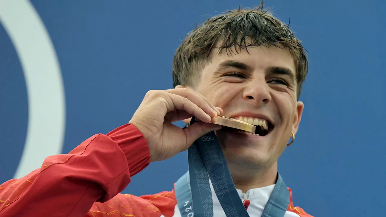 Pau Echaniz, el 'potro salvaje' de bronce del eslalon español