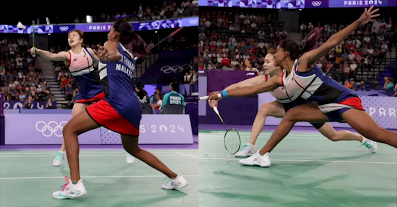 Pearly-Thinaah Go Down Fighting Against China's No. 1 Pair In Paris Olympics Semi-Finals