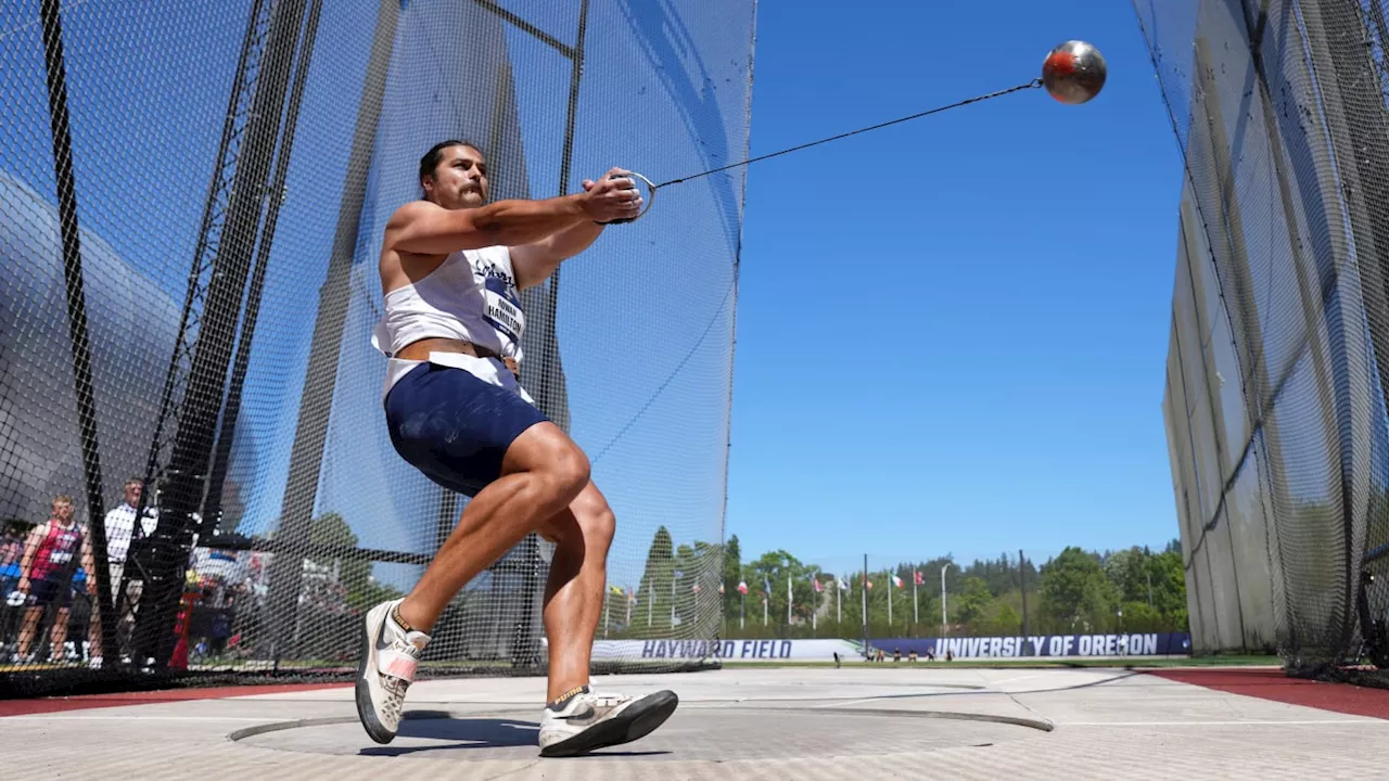 Cal's Rowan Hamilton Produces Lifetime-Best Mark, Advances in Olympic Hammer