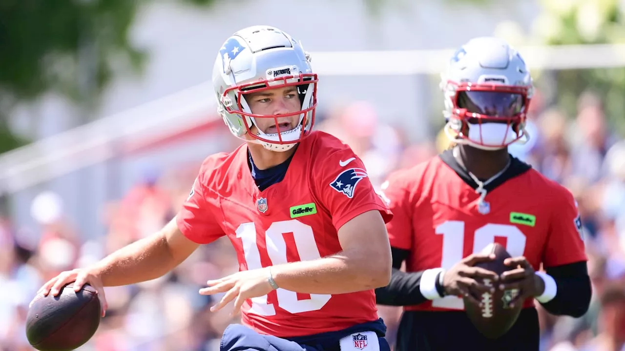 Drake Maye Sounds Off on His Mentality During Patriots' QB Battle