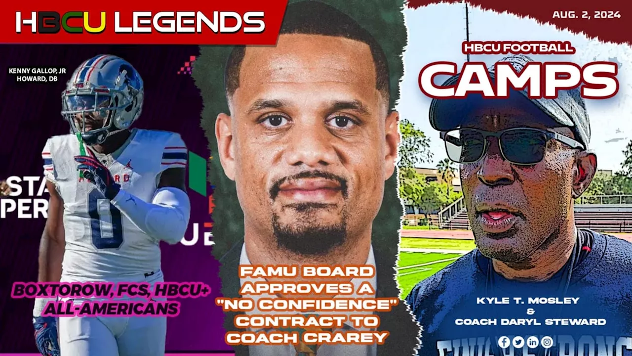 HBCU Football Camps Kick Off, Mo' Problems At FAMU, HBCU Preseason All-Americans & Wa