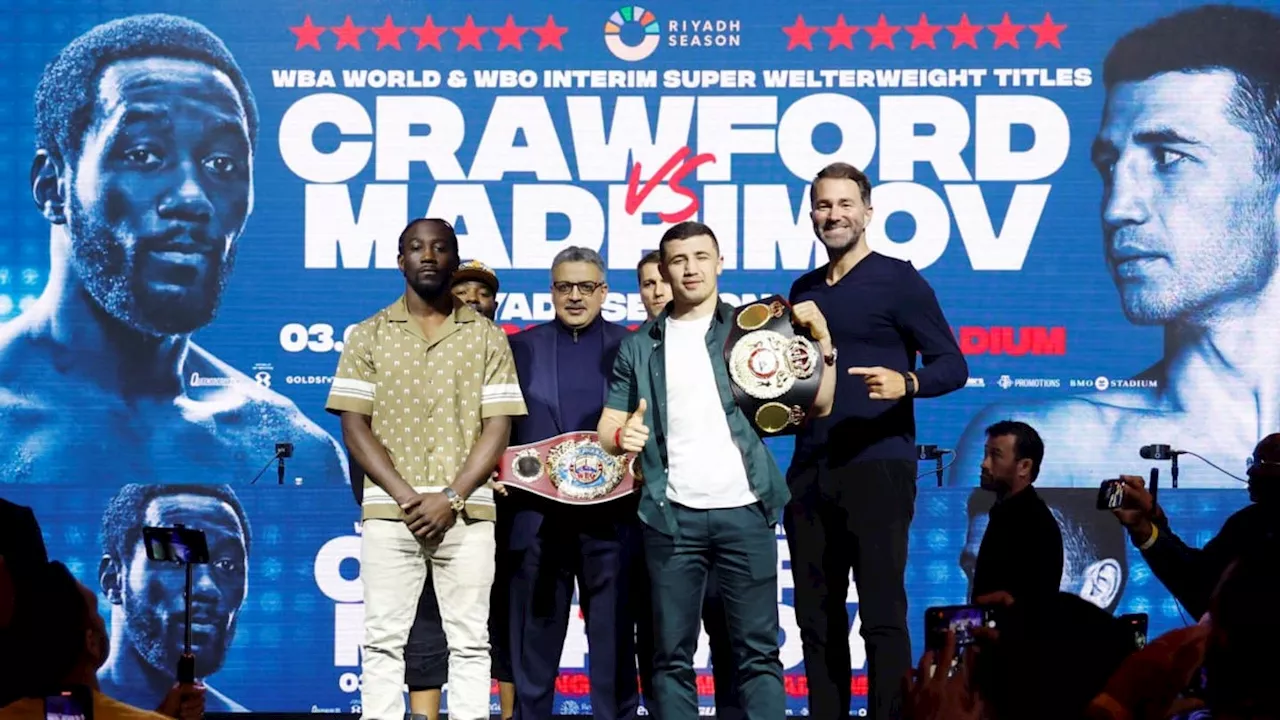 Terence Crawford Vs. Israil Madrimov’s Landmark Fight Hits Los Angeles