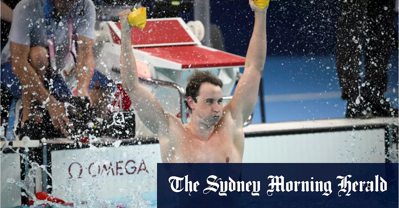 Cameron McEvoy strikes gold in men’s 50m freestyle final