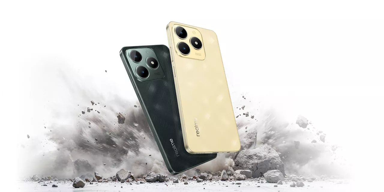 Realme C61 Malaysia: 'iPhone-like' design, drop-proof, RM499