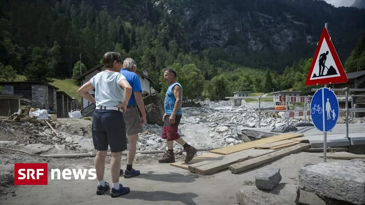 Ein Monat nach Unwetter im Tessin: «Der Schock sitz tief»